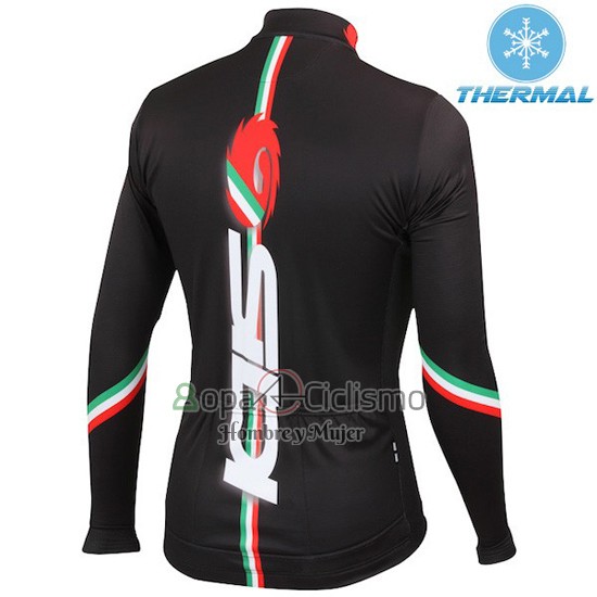 Castelli Ropa Ciclismo Culotte Largo 2016 Mujer Mangas Largas Profundo Negro