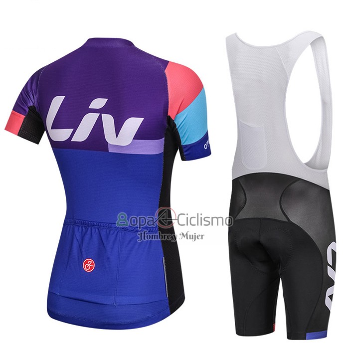 Liv Ropa Ciclismo Culotte Corto 2018 Mujer Mangas Cortas Fucsia