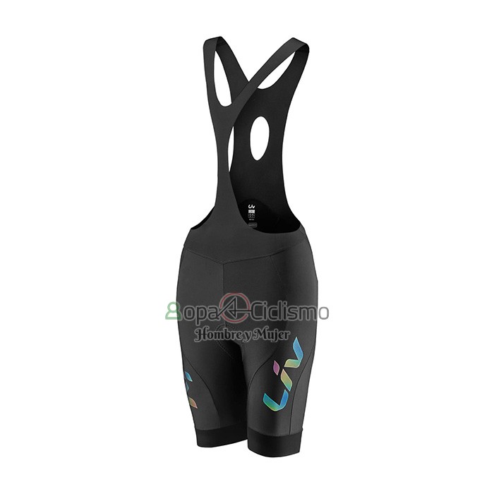 Liv Ropa Ciclismo Culotte Corto 2021 Mujer Mangas Cortas Negro