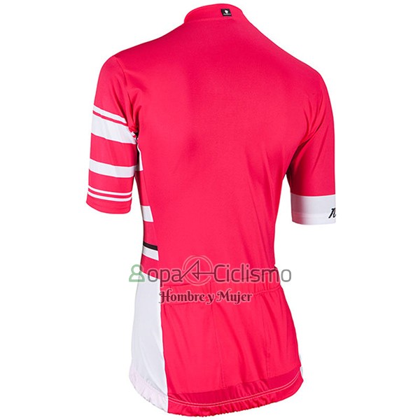 Nalini Dolomiti Ropa Ciclismo Culotte Corto 2017 Mujer Mangas Cortas Rojo