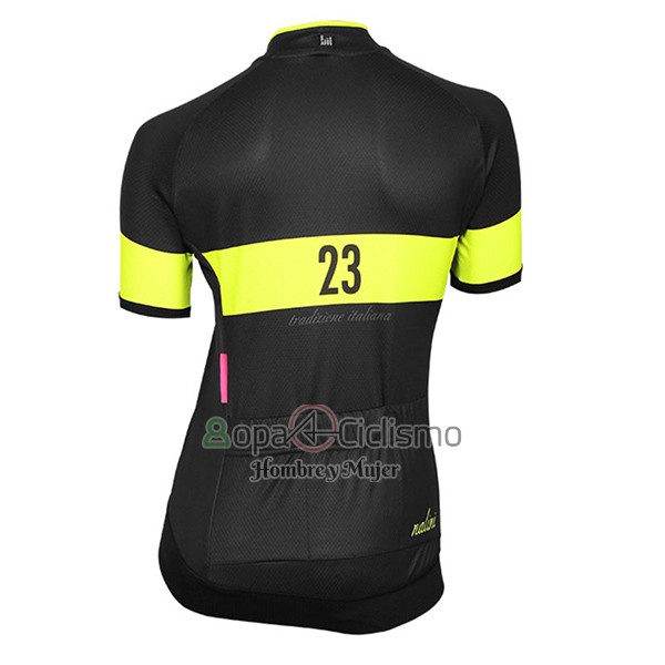 Nalini Nemina Ropa Ciclismo Culotte Corto 2017 Mujer Mangas Cortas Negro