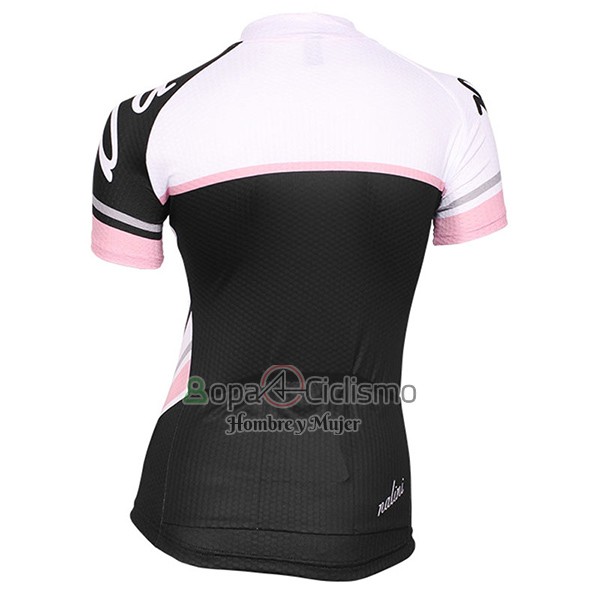 Nalini Ropa Ciclismo Culotte Corto 2017 Mujer Mangas Cortas Blanco y Negro