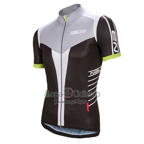 Nalini Ropa Ciclismo Culotte Corto 2017 Mujer Mangas Cortas Negro y Blanco