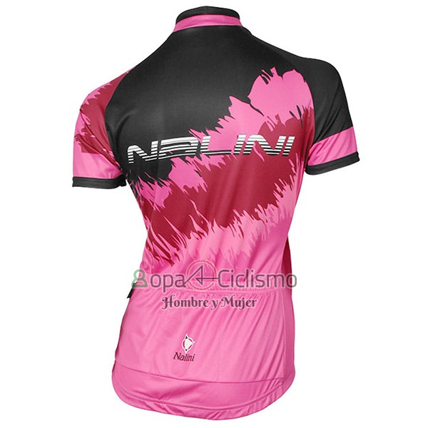 Nalini Sfiziosa Ropa Ciclismo Culotte Corto 2017 Mujer Mangas Cortas Rojo