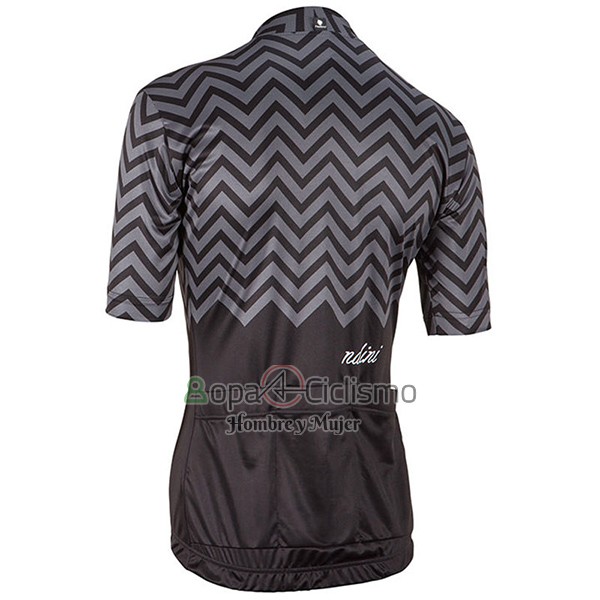 Nalini Wave Ropa Ciclismo Culotte Corto 2017 Mujer Mangas Cortas Negro