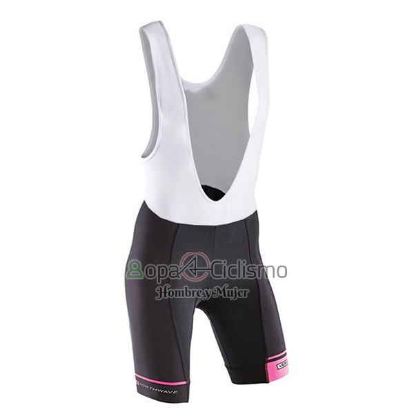 Northwave Ropa Ciclismo Culotte Corto 2017 Mujer Mangas Cortas Negro y Azul