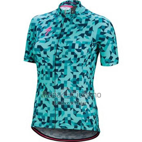 Specialized Ropa Ciclismo Culotte Corto 2018 Mujer Mangas Cortas Verde