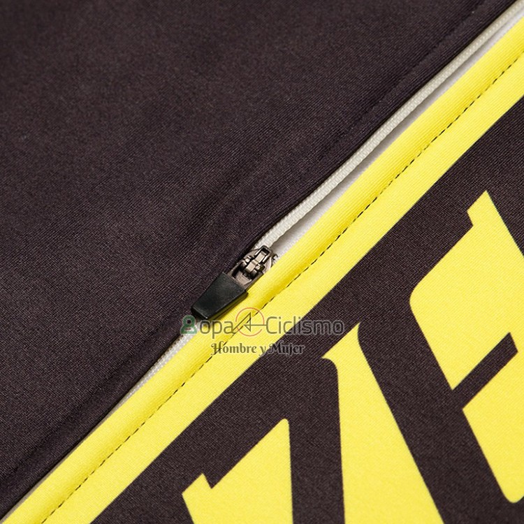 Specialized Ropa Ciclismo Culotte Largo 2018 Mujer Mangas Largas Negro y AMarillo
