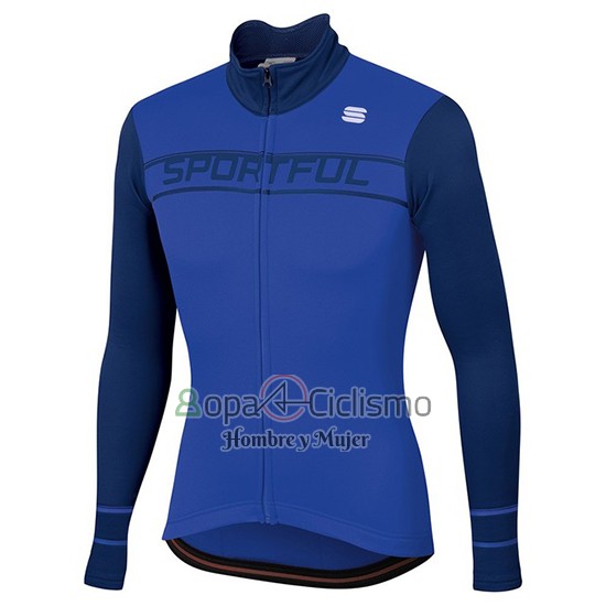 Sportful Ropa Ciclismo Culotte Largo 2020 Mujer Mangas Largas Azul