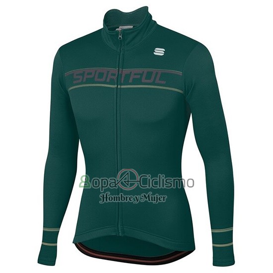 Sportful Ropa Ciclismo Culotte Largo 2020 Mujer Mangas Largas Verde