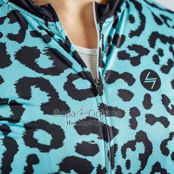Steep Ropa Ciclismo Culotte Corto 2023 Mujer Mangas Cortas Verde Negro